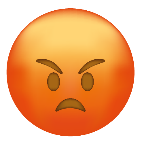 angry emoji